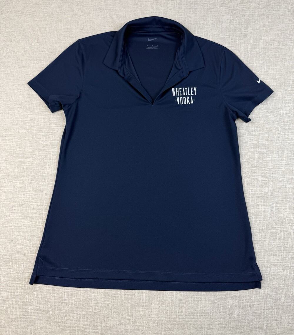 Nike Women’s Medium Navy Wheatley Vodka Embroidered Performance Polo Shirt